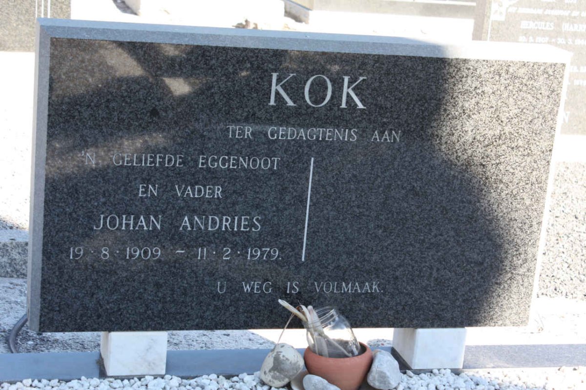 KOK Johan Andries 1909-1979
