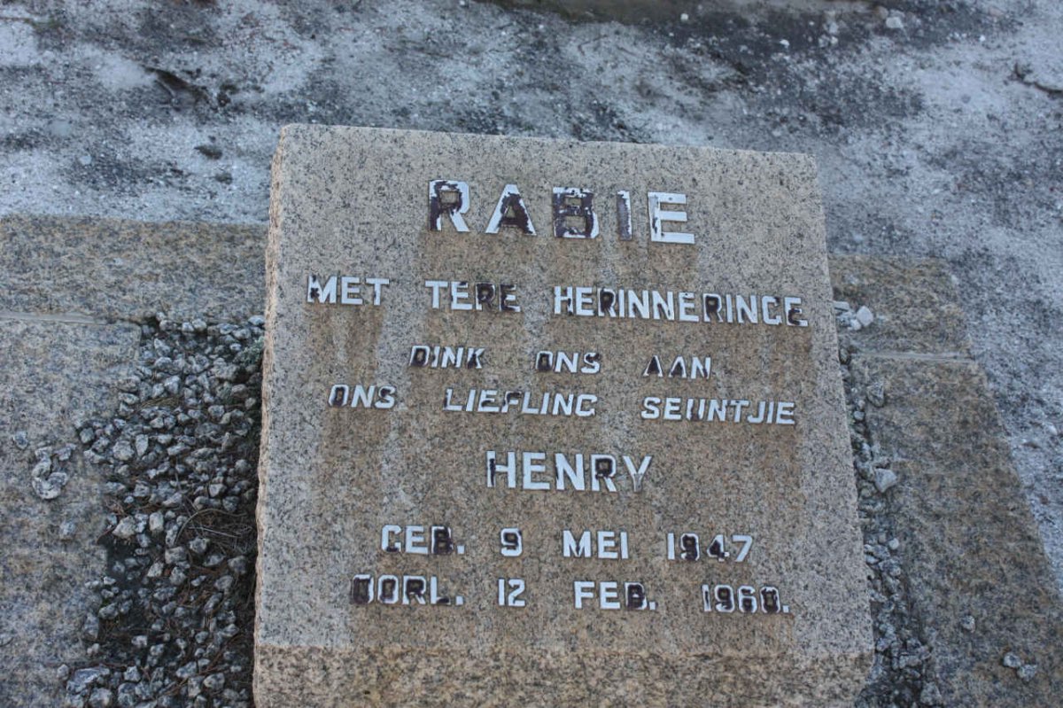 RABIE Henry 1947-1960