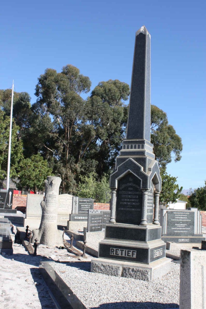 RETIEF Johannes Cornelius Daniel 1859-1952 &amp; Hester Adriana Petronella VAN NIEKERK 1864-1925