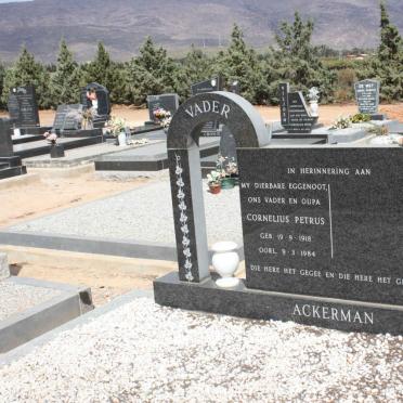 ACKERMAN Cornelius Petrus 1918-1984