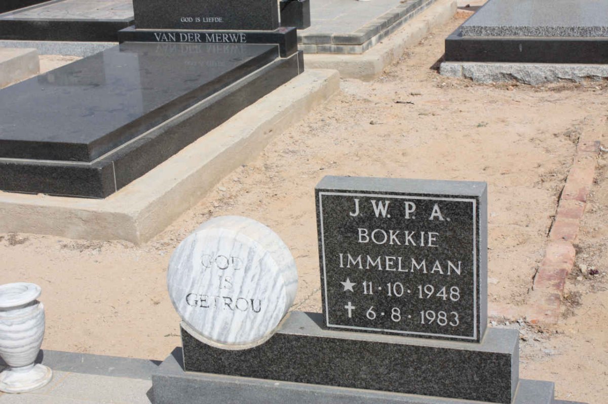 IMMELMAN J.W.P.A. 1948-1983