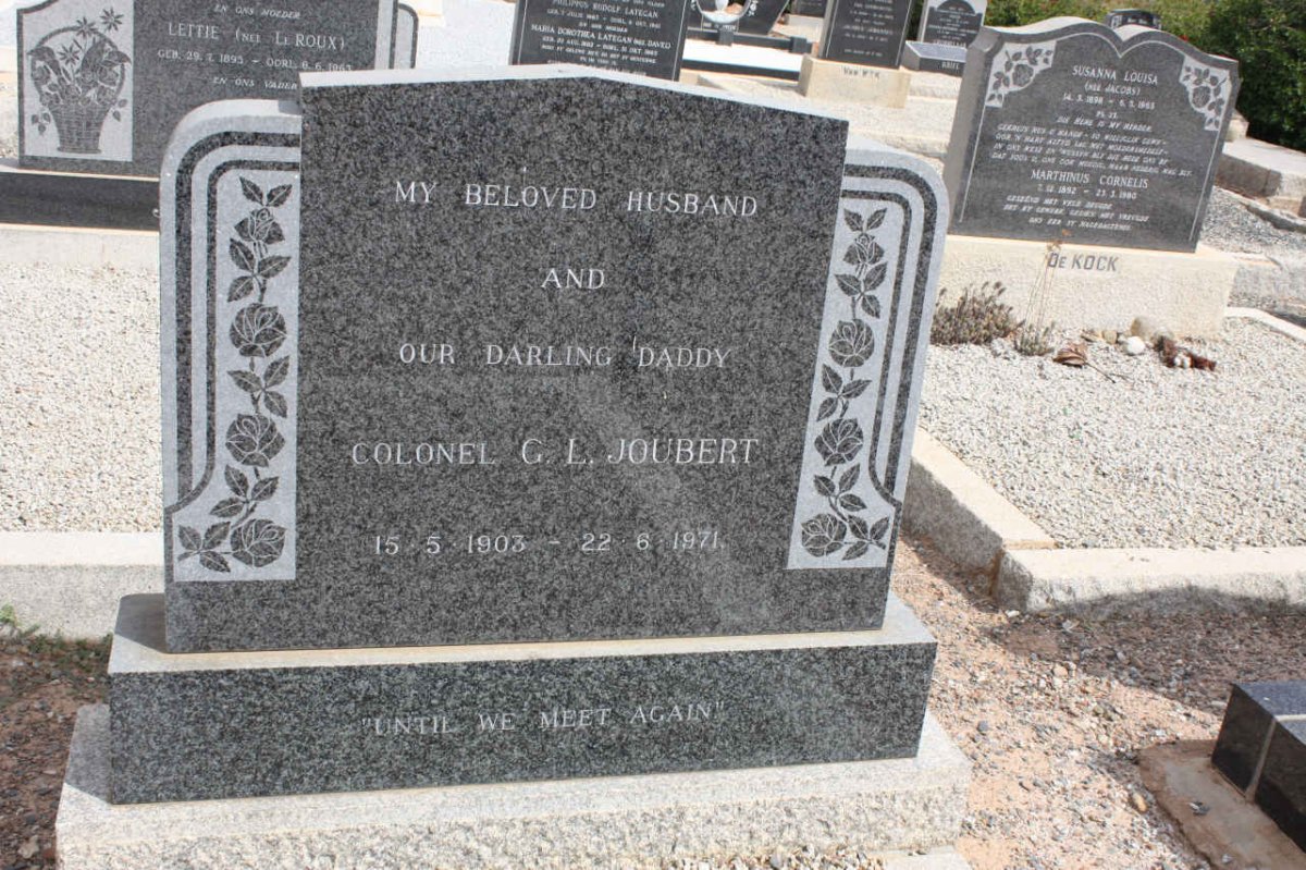 JOUBERT G.L. 1903-1971