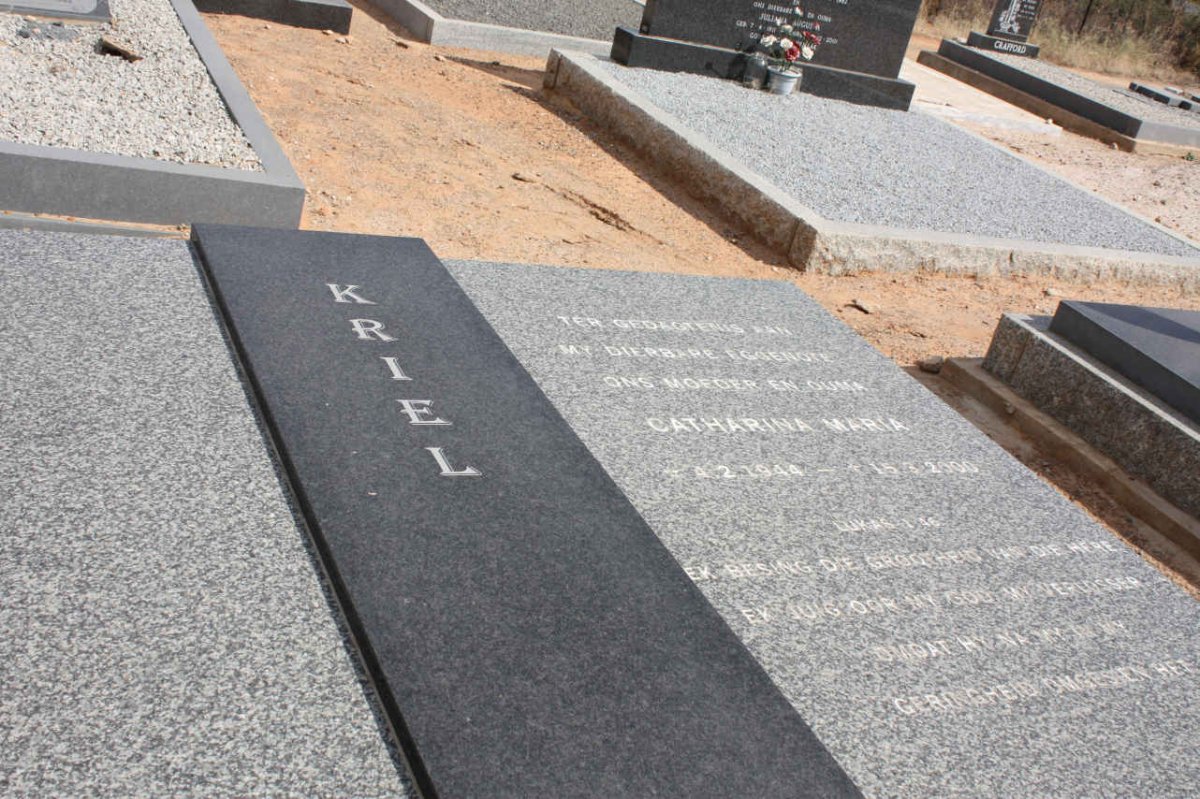 KRIEL Catharina Maria 1944-2000