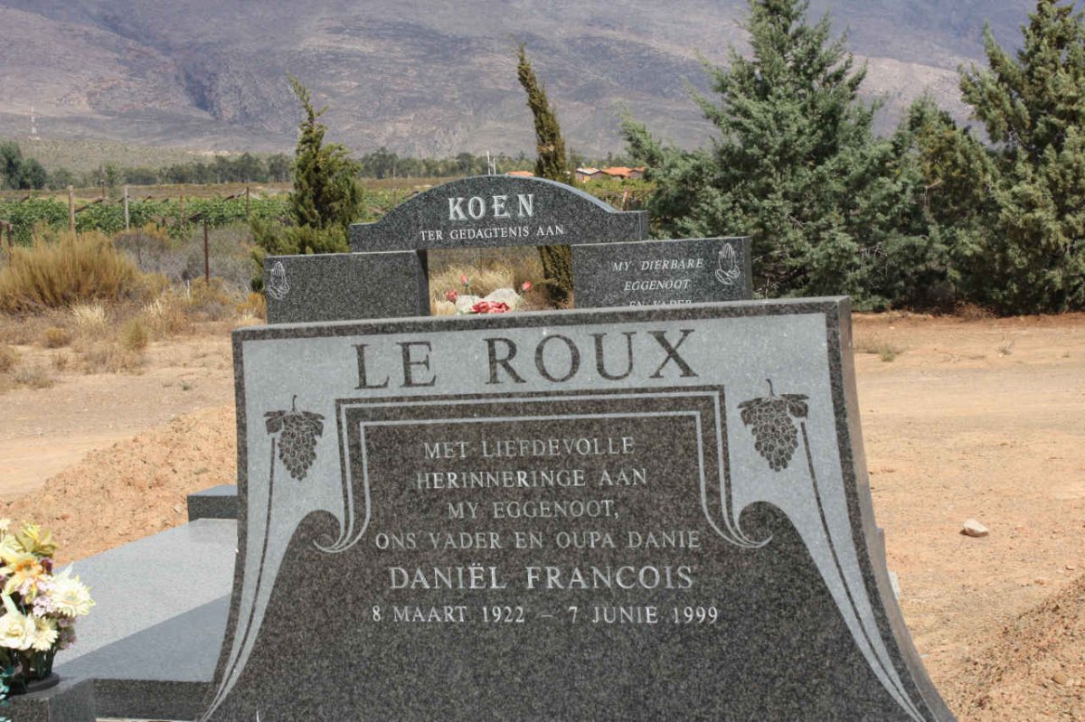 ROUX Daniel Francois, le 1922-1999