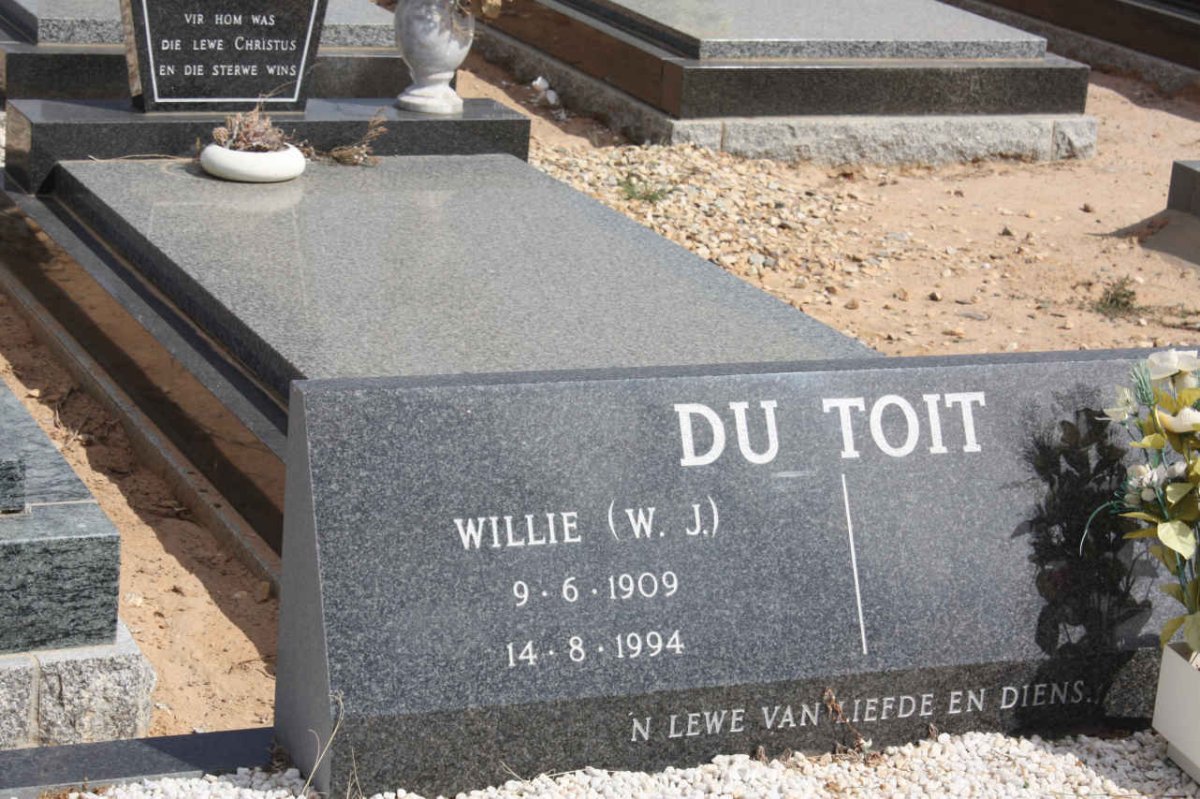 TOIT W., du 1909-1994