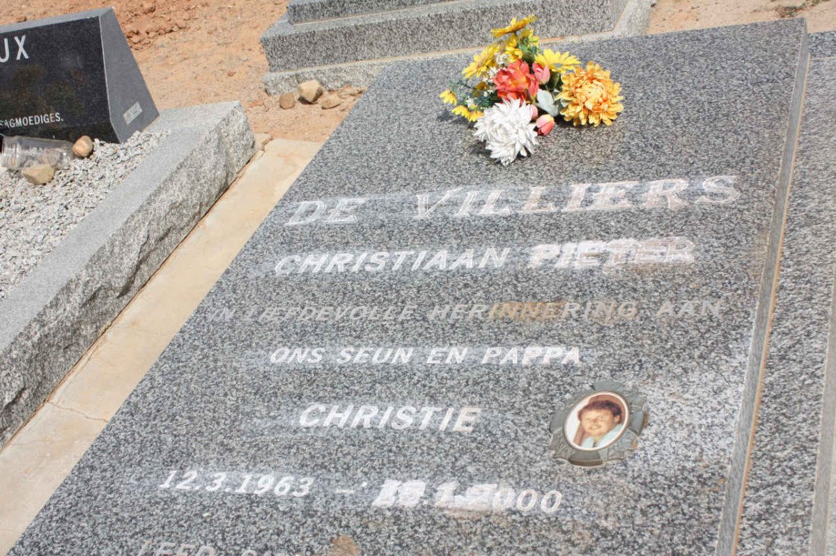 VILLIERS Christiaan Pieter, de 1963-2000