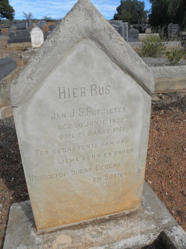 POTGIETER Jan J.S. 1932-1951