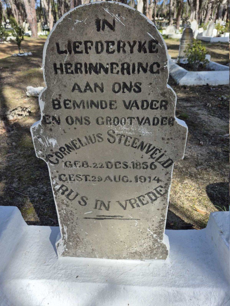 STEENVELD Cornelius 1856-1914