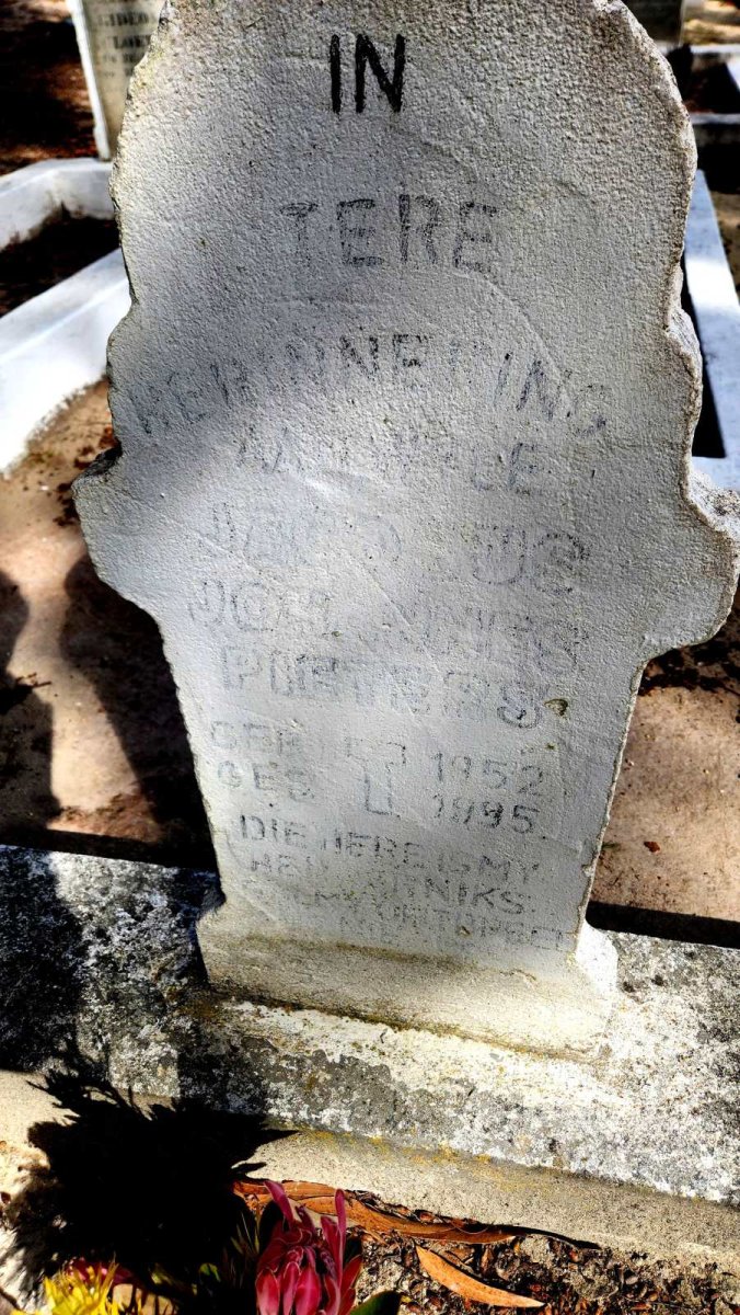 PIETERS Jacobus Johannes 1952-1995