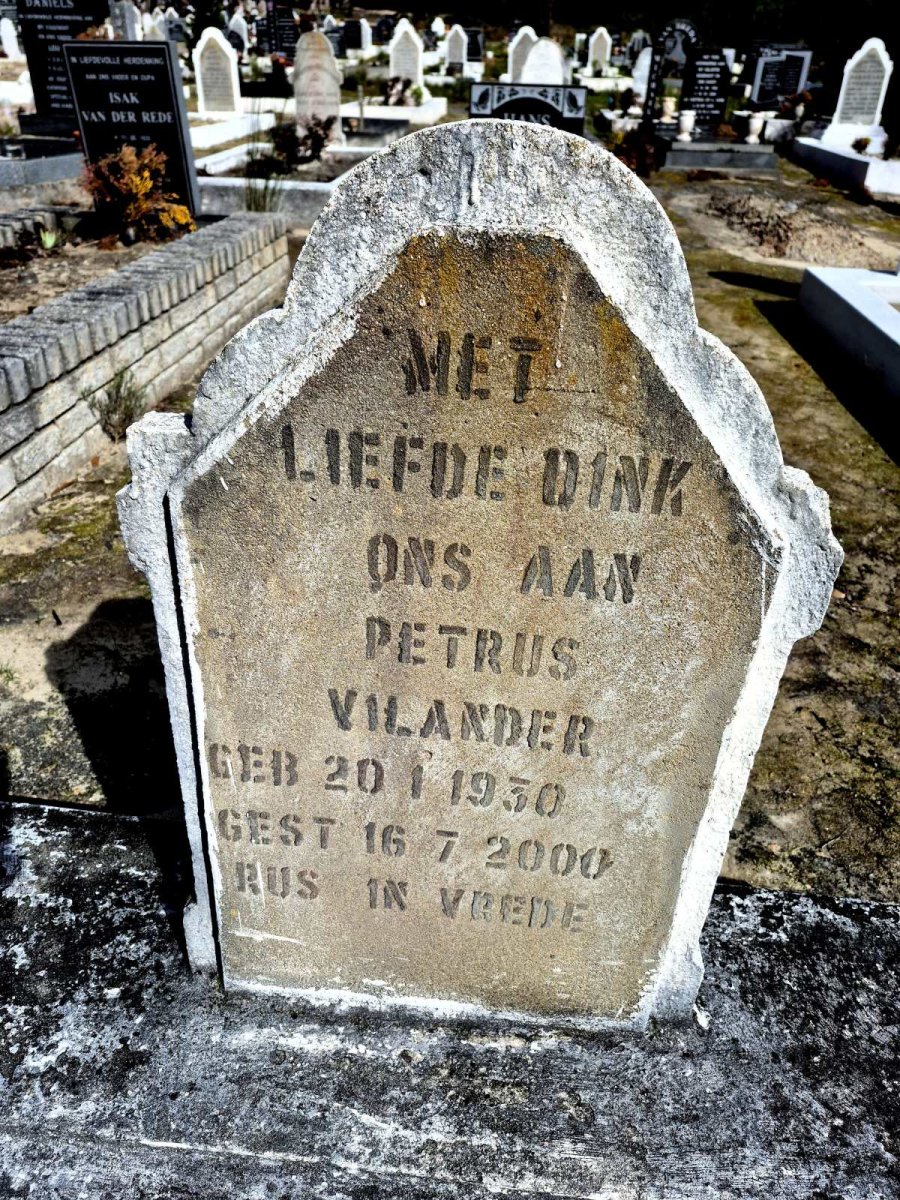 VILANDER Petrus 1930-2000