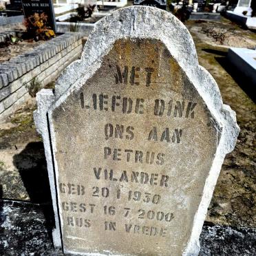 VILANDER Petrus 1930-2000