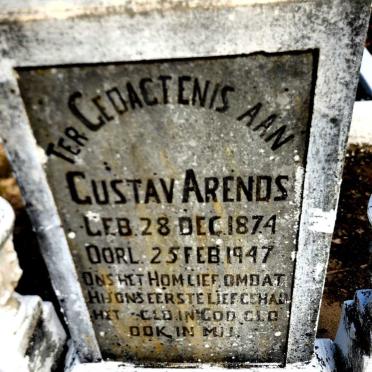 ARENDS Gustav 1874-1947