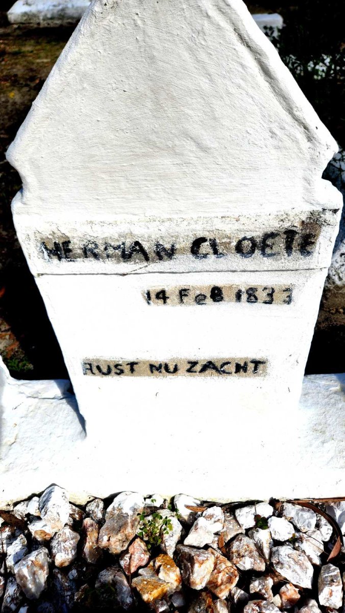 CLOETE Herman 1833-