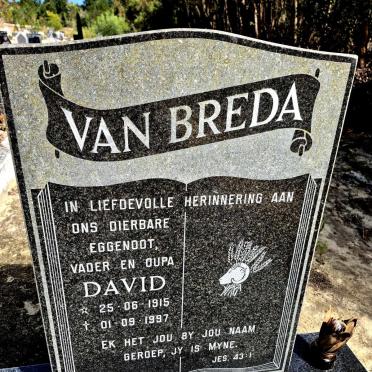 BREDA David, van 1915-1997