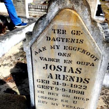 ARENDS Josias 1922-1998