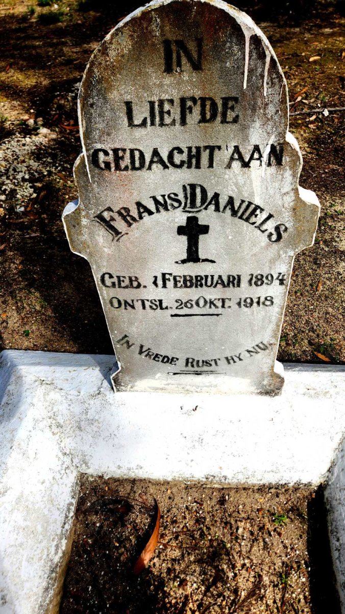 DANIELS Frans 1894-1918