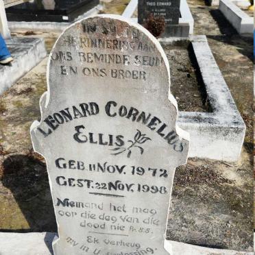 ELLIS Leonard Cornelius 1972-1998