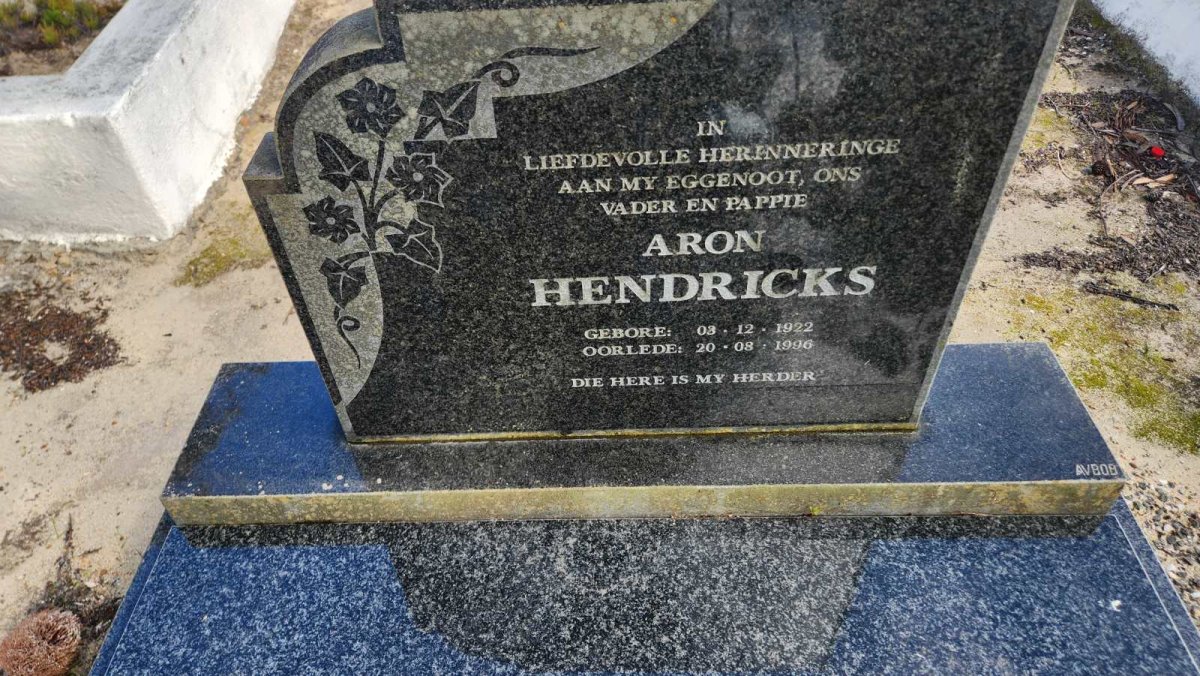 HENDRICKS Aron 1922-1996