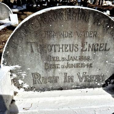 ENGEL Timotheus 1868-1945