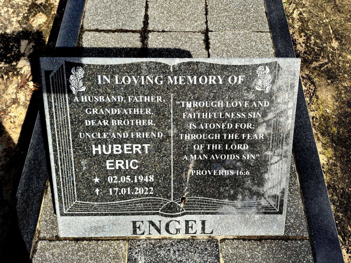 ENGEL Hubert Eric 1948-2022