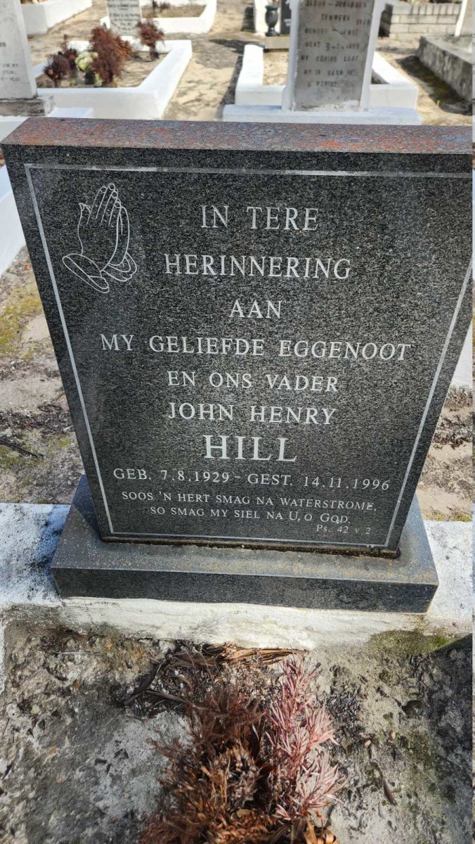 HILL John Henry 1929-1996