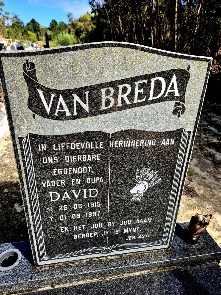 BREDA David, van 1915-1997