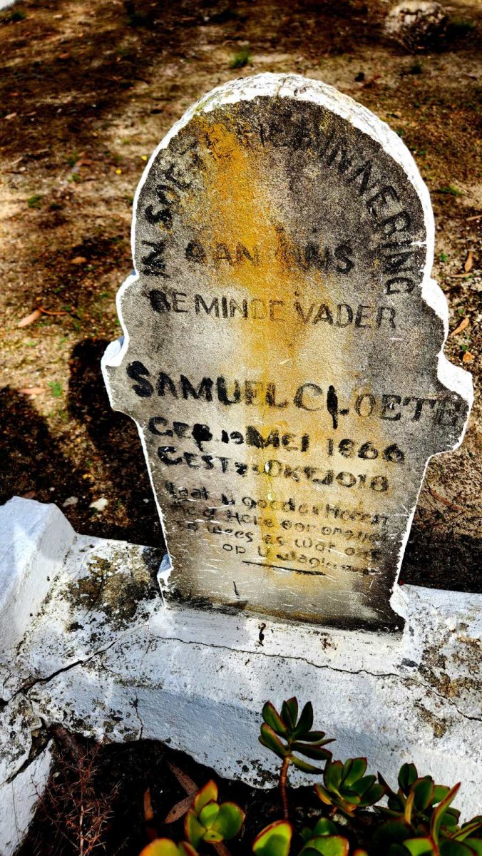 CLOETE Samuel 1866-??18