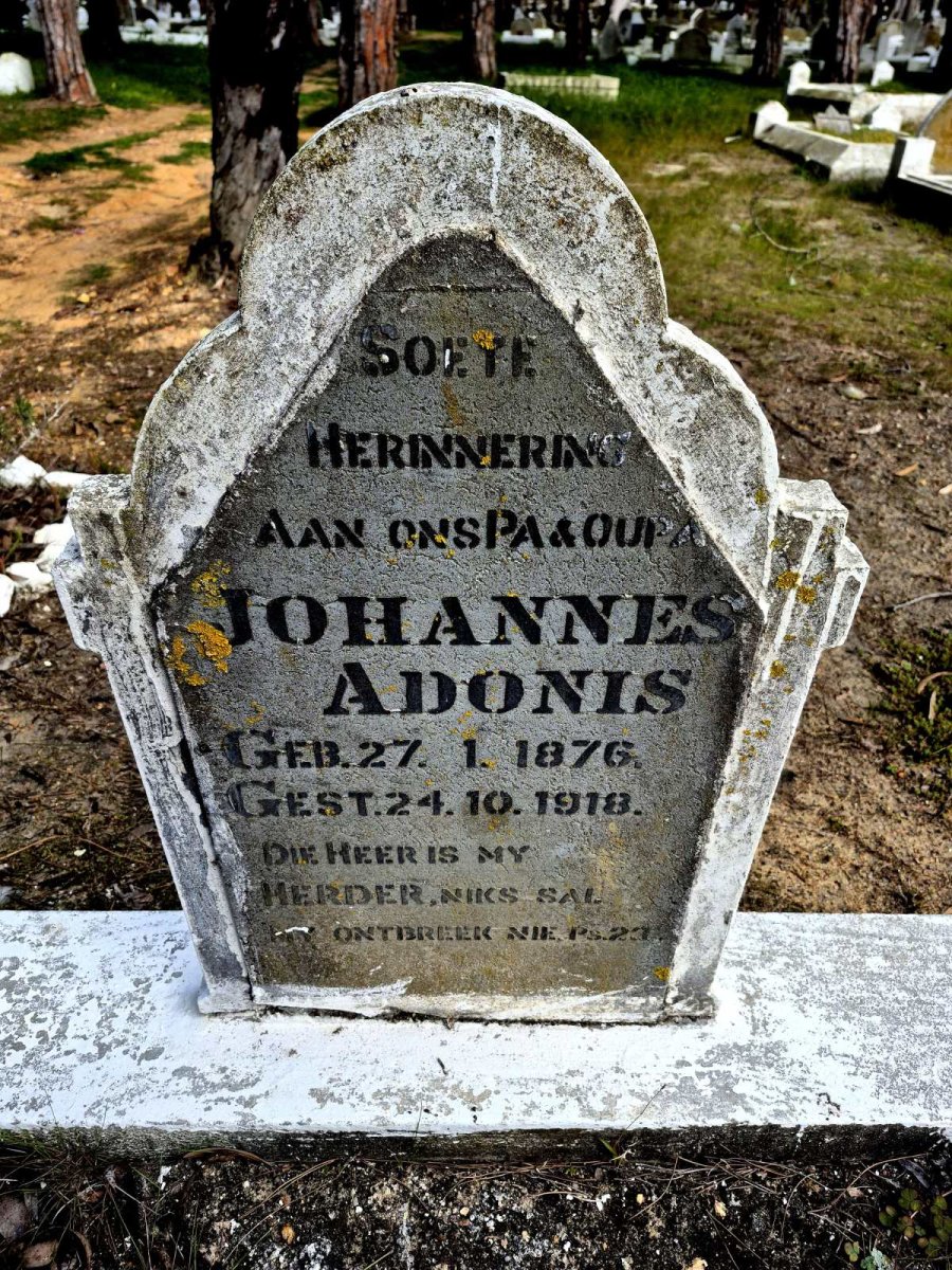 ADONIS Johannes 1876-1918