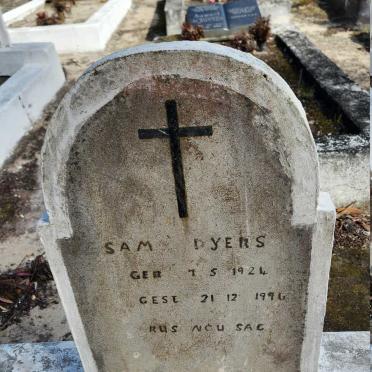 DYERS Sam 1924-1996