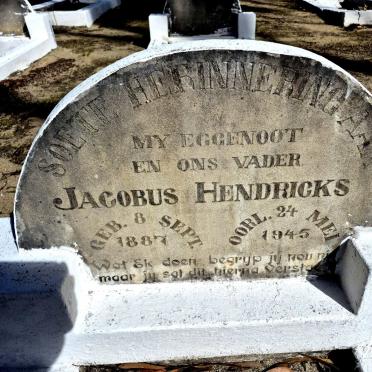 HENDRICKS Jacobus 1887-1945