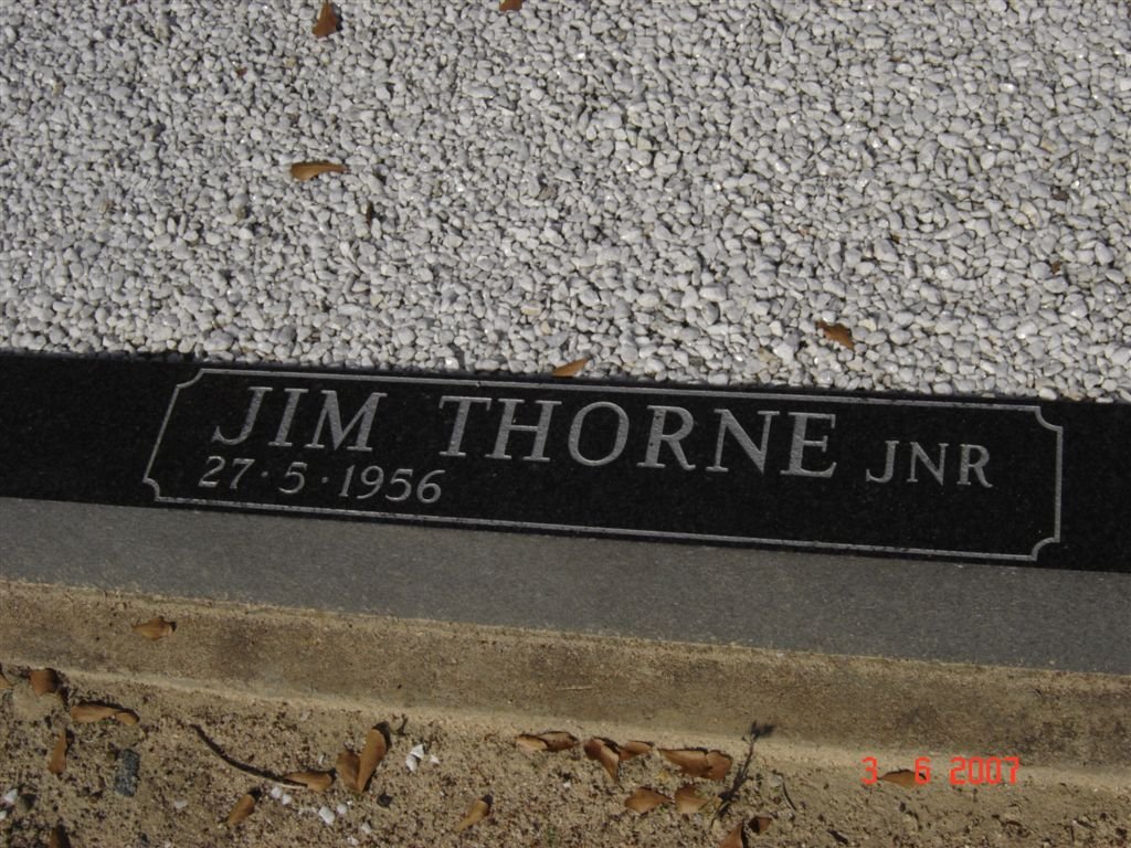 THORNE Jim 1956-