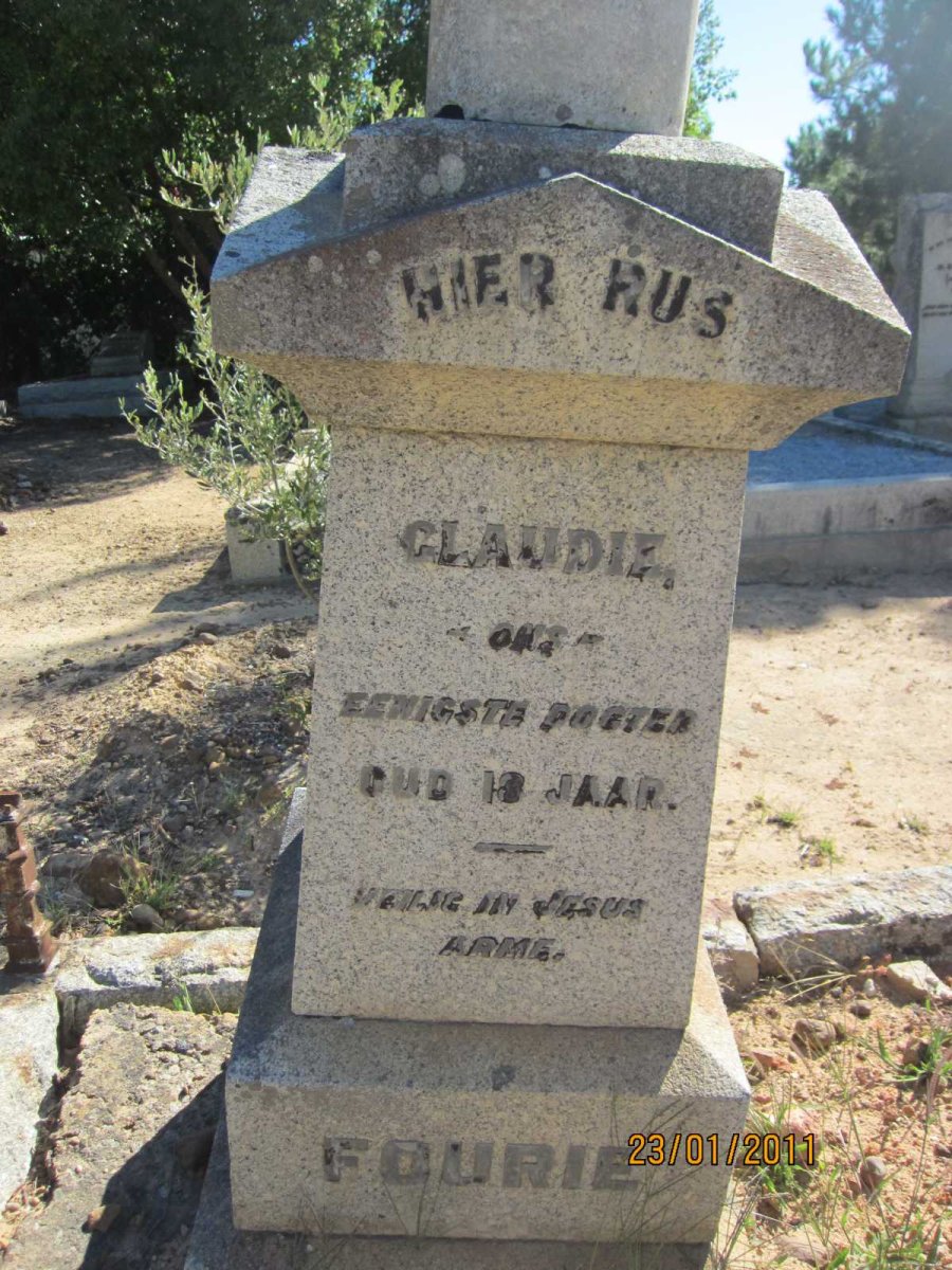FOURIE Claudie