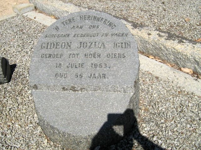HUGO Gideon Jozua -1953