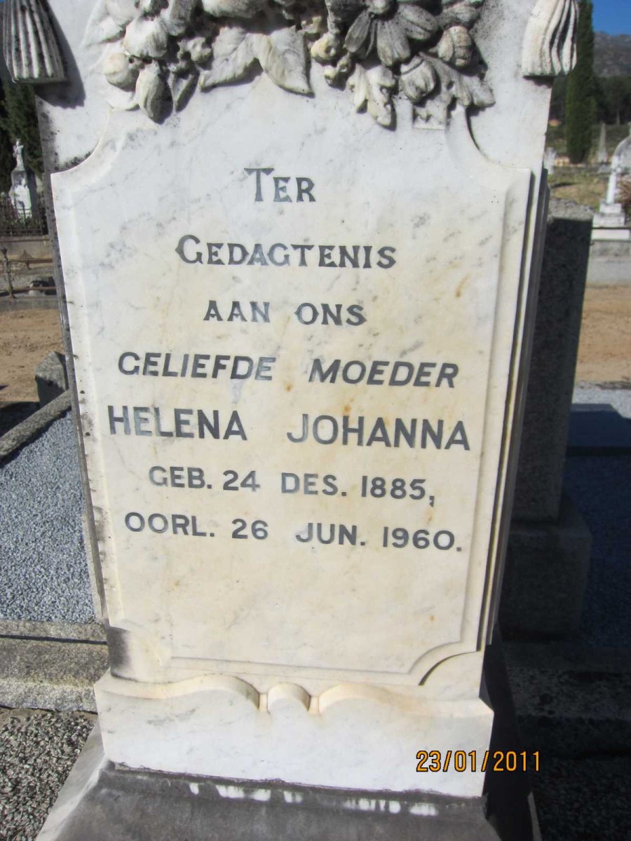 HUGO Helena Johanna 1885-1960