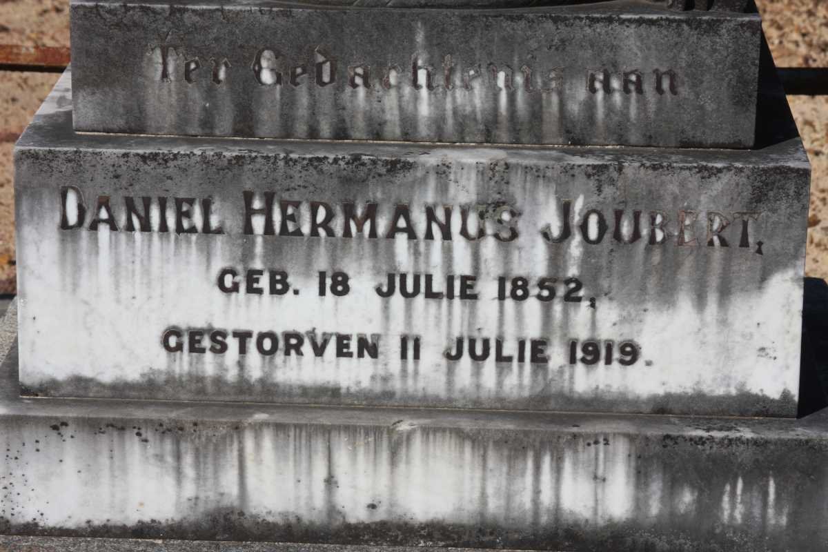 JOUBERT Daniel Hermanus 1852-1919