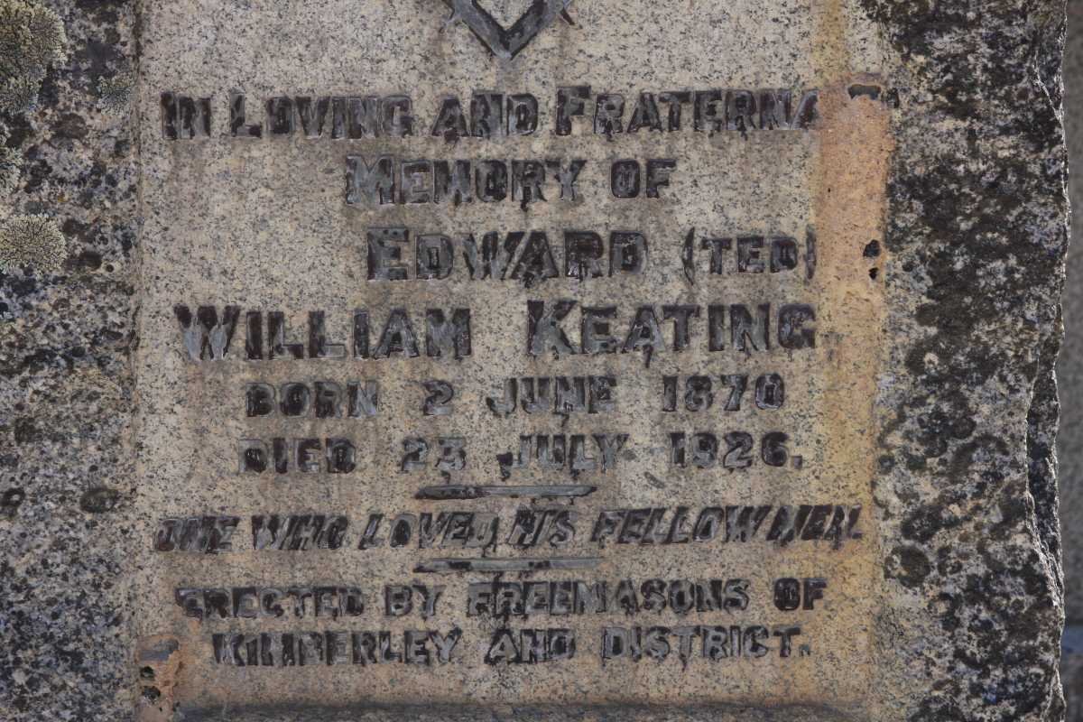 KEATING Edward William 1870-1926