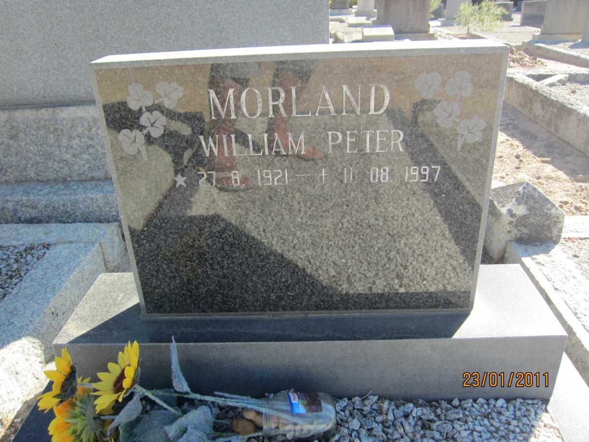 MORLAND William Peter 1921-1997