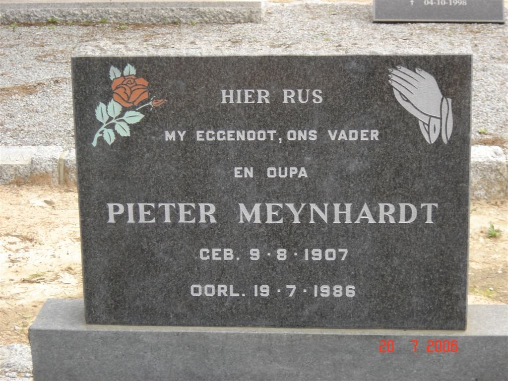 MEYNHARDT Pieter 1907-1988