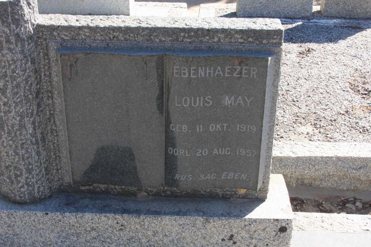 MAY Ebenhaezer Louis 1919-1957