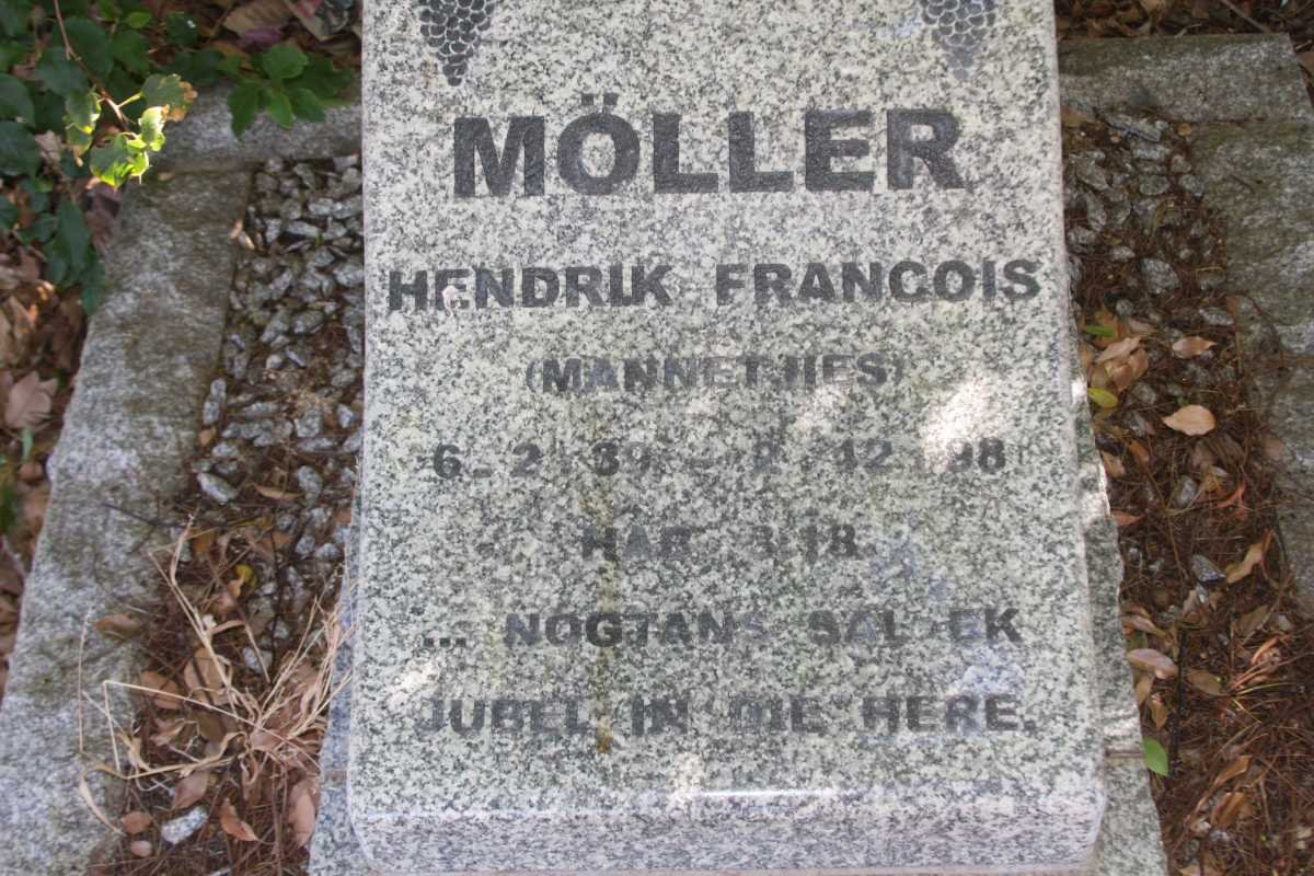 MÖLLER Hendrik Francois 1939-1998