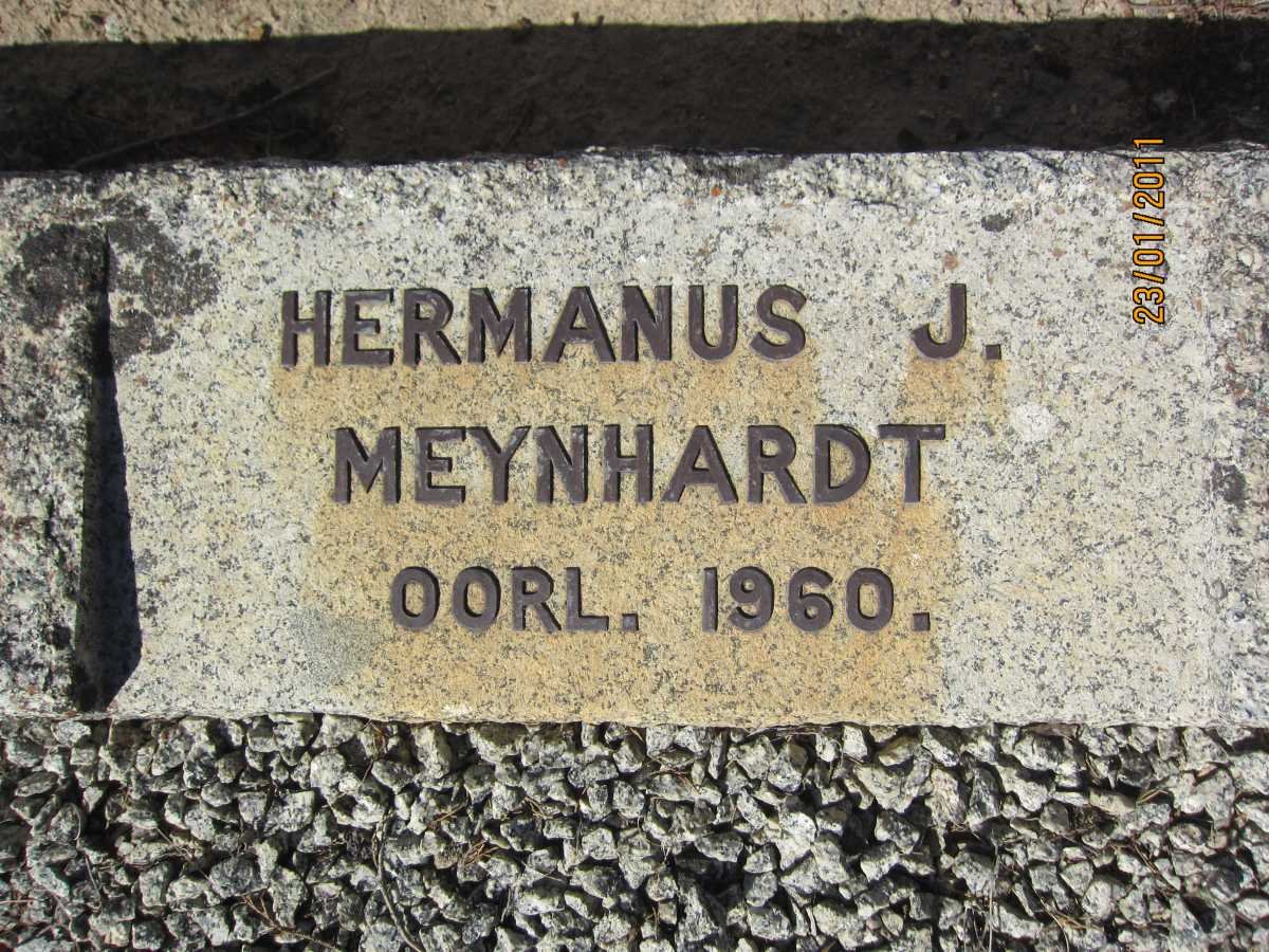 MEYNHARDT Hermanus -1960