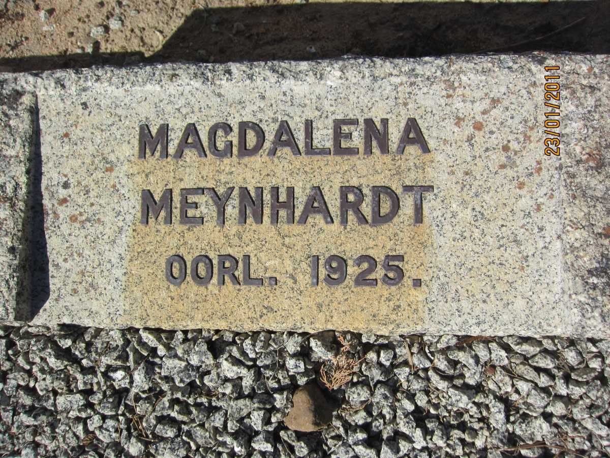 MEYNHARDT Magdalena -1925
