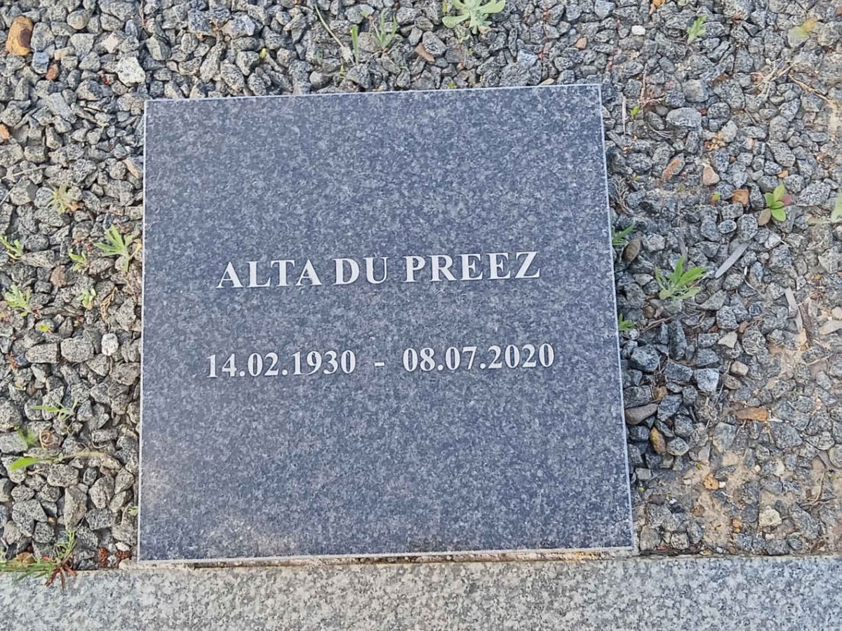 PREEZ, du Alta 1930-2020