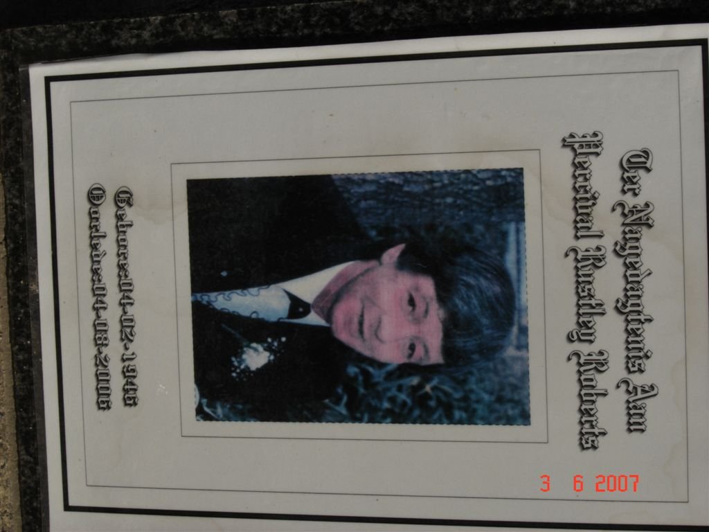 ROBERTS Percival Rustley 1946-2006