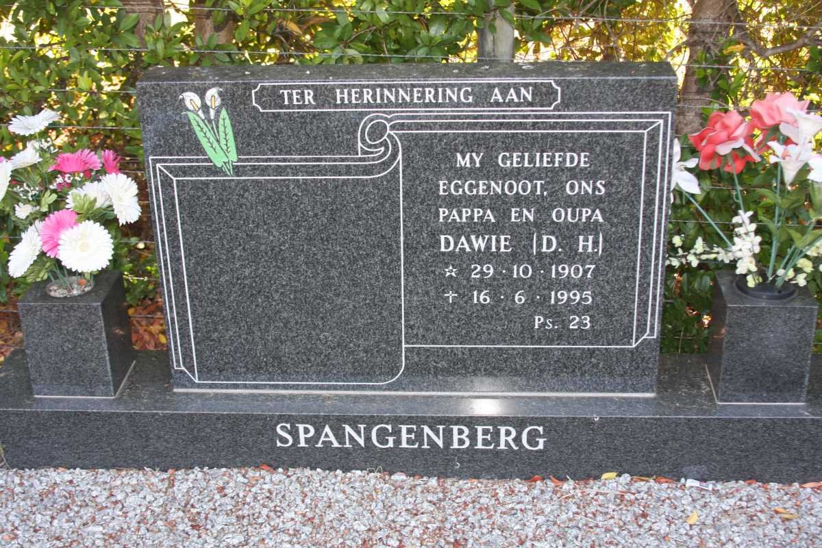 SPANGENBERG D.H. 1907-1995