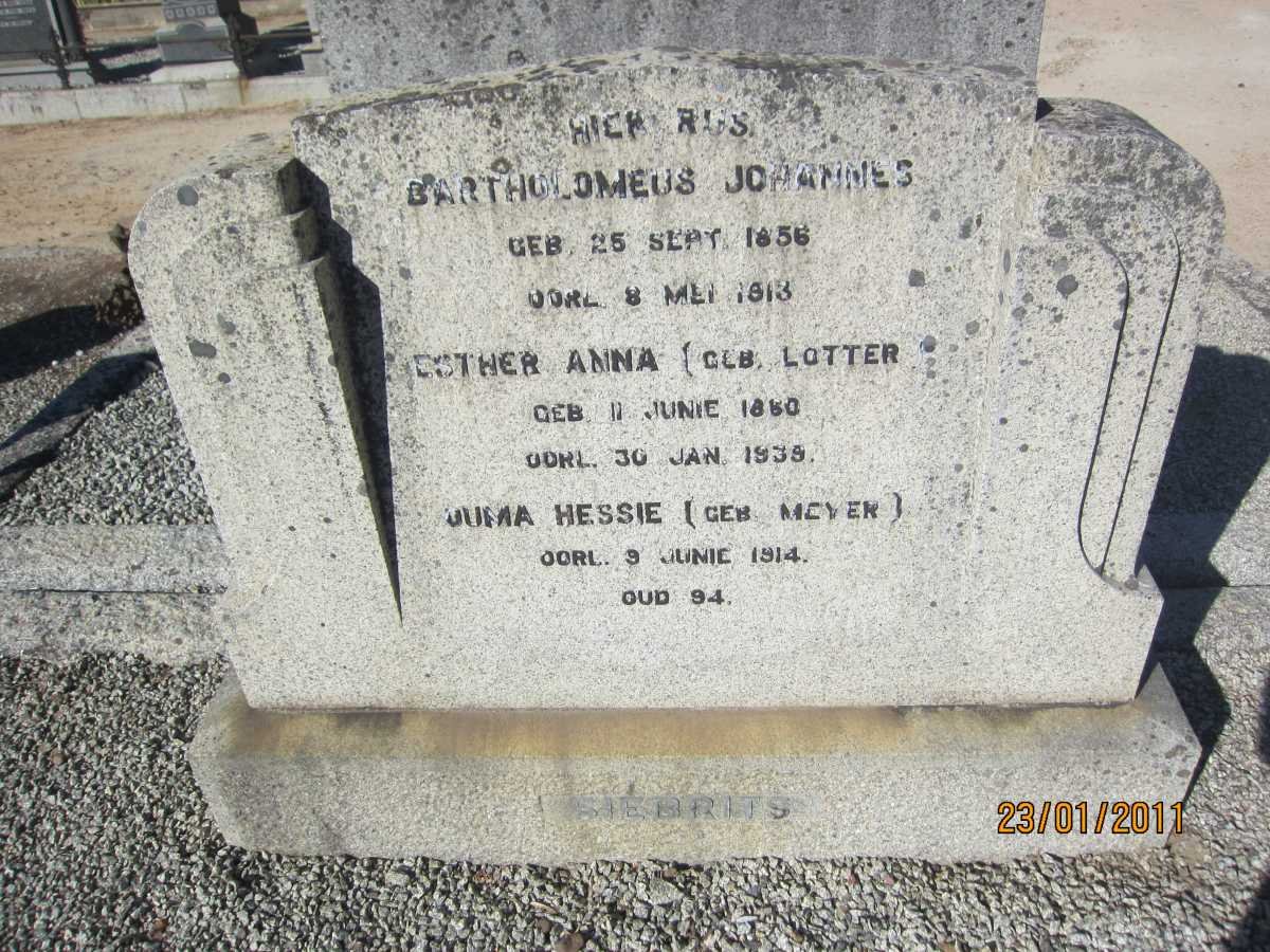SIEBRITS :: LOTTER :: MEYER