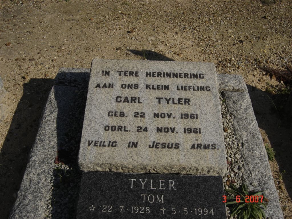 TYLER Carl 1961-1961