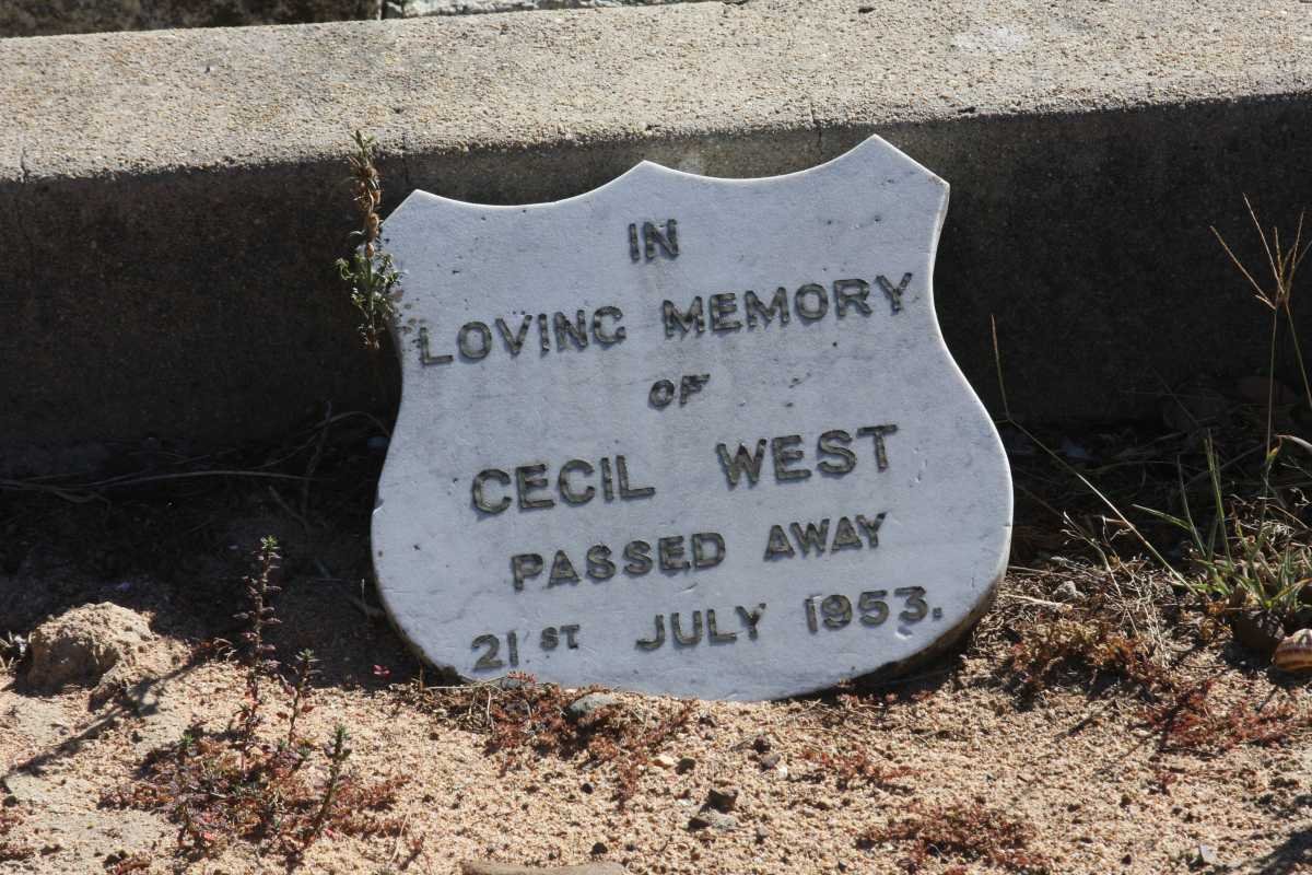 WEST Cecil -1953
