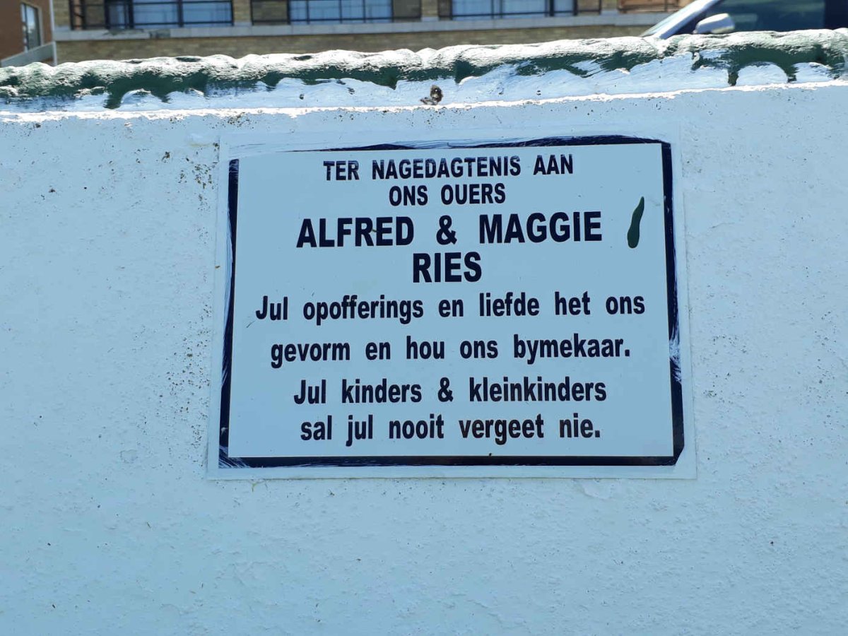 RIES Alfred &amp; Maggie