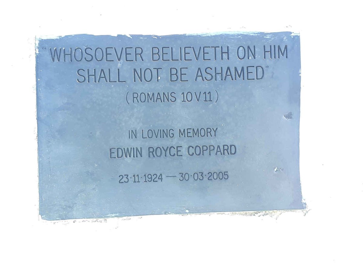 COPPARD Edwin Royce 1924-2005